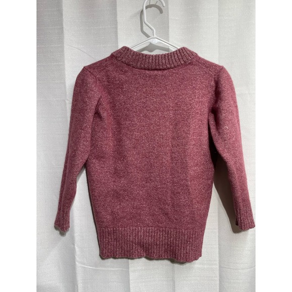 Athleta Sweater Wool Cashmere Pink/Red‎ Size Small - Picture 3 of 7